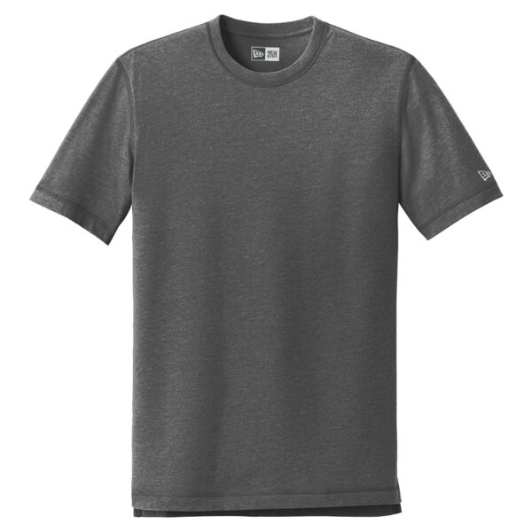 Sueded Cotton Blend Crew Tee Thumbnail